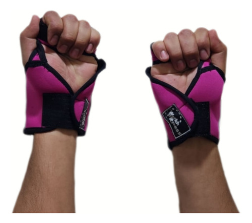 Guantes Con Peso Polainas Para Mano 1par De 1kg Negro Neopreno Unitalla