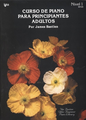 Libro Curso De Piano Para Principiantes Adultos - Bastien, 