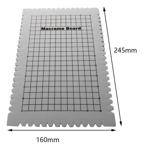 Nuevo Alfombra De Macramé De Espuma Y Corcho Con Rejillas