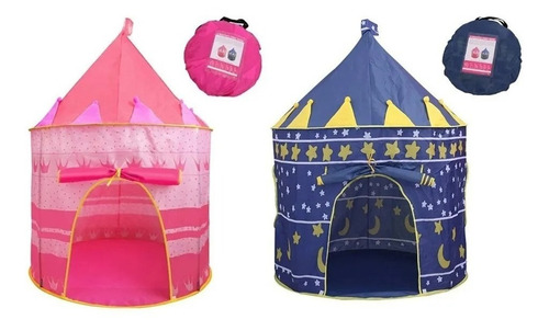 Imagen 7 de 7 de Tienda Niños Carpa Castillo Casita Portátil Juguete Infantil