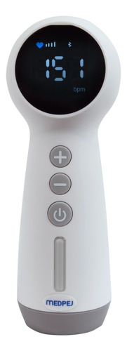 Detector Fetal Portátil Dopler Digital Df 7002 B Medpej Cor Branco