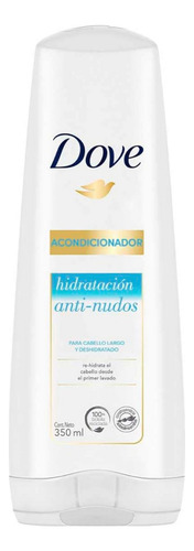 3 Pzs Acondicionador Dove Hidratación Anti-nudos 350 Ml