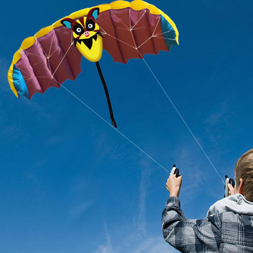 Soft Kite Parafoil Flying Toys Beach Kite Con Cadena De