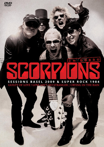 Dvd Scorpions: Sessions Basel 2009 E Super Rock 1984