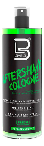 Level 3 Aftershave Cologne Post Afeitado Fresh Barba 400ml