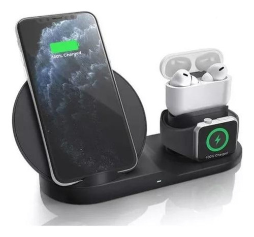 Base Carregador Dock Station Para Apple Watch Airpod iPhone