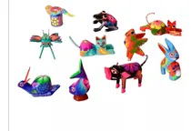 Comprar Alebrijes Paquete De 50 Alebrijes Minitura Artesanías De Oax