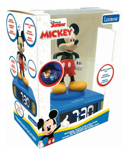 Lexibook, Disney Mickey, Mickey Nightlight Reloj