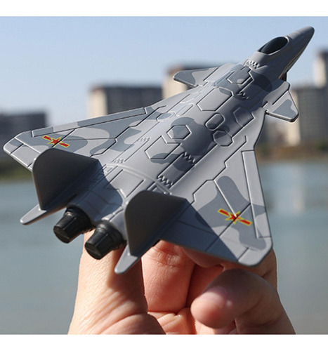Modelo De De Aleación Para Niños Aeronave De 2 Piezas
