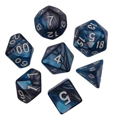 3 X 7x Dados Poliédricos D6 D4 D8 D10 D12 D20 Superficie