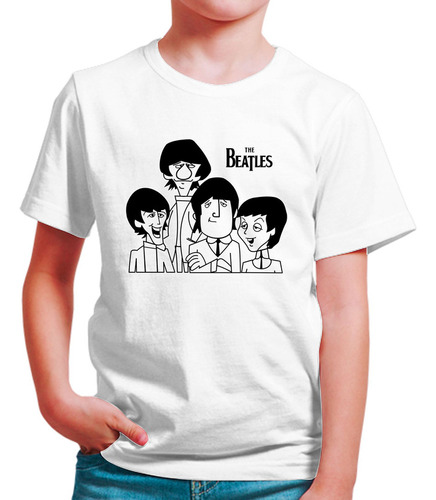 Polo Niño Caricatura The Beatles (d0181 Boleto.store)