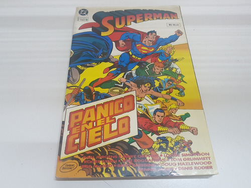 Imagen 1 de 9 de Comic Superman: Panico En El Cielo Original 1993 - Ed. Vid