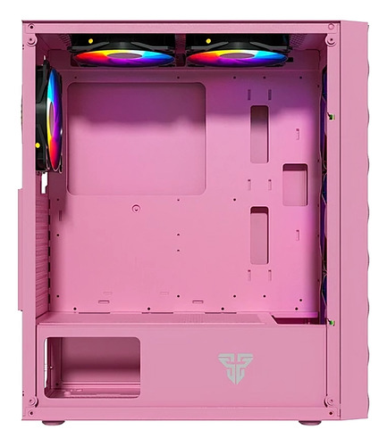 Gabinete Rosa Para Torre Pc Gamer Fantech Cg-83 Aero