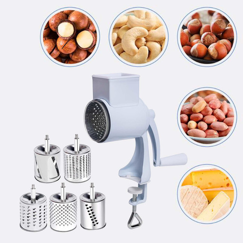 Molinillo De Alimentos, Molino De Granos Blanco 5 Hojas