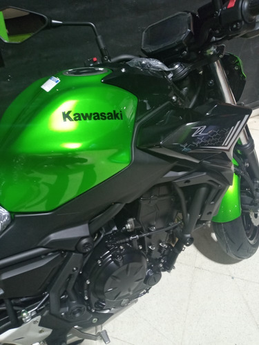 Kawasaki Z 650 2020 0km Color Verde