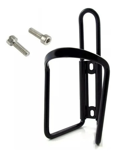 Imagem 1 de 1 de Suporte Garrafa Caramanhola Bike Alumínio Preto Universal
