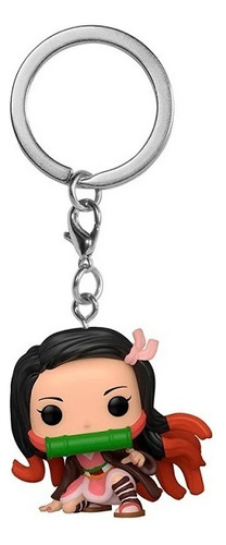 Llavero Nezuko Kamado Demon Slayer Pocket Pop Coleccionable