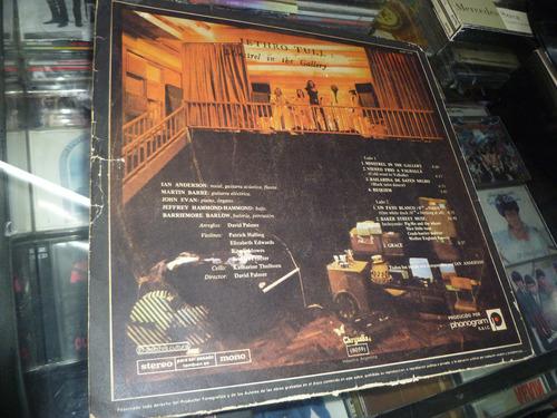 Jethro Tull - Minstrel In The Gallery -vinilo Excelente - 