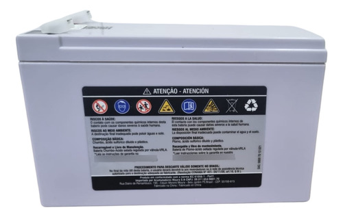 Bateria Para Nobreak Moura 12mva9 12v 9ah