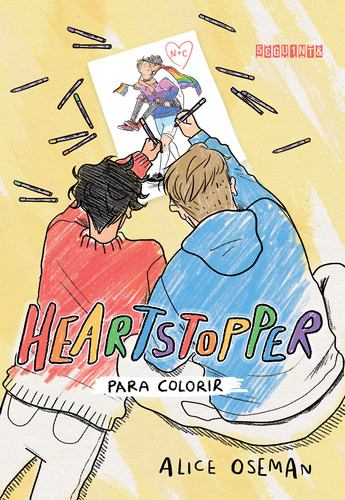 Libro Heartstopper Para Colorir De Oseman Alice Seguinte