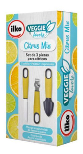 Set De 3 Piezas Para Cítricos Citrus Mix Ilko