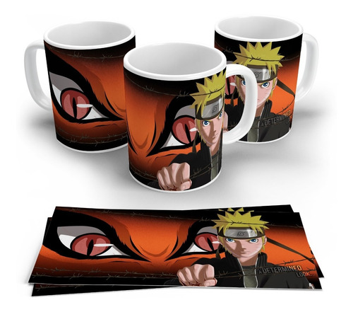 Taza Naruto En Plastico Anime #1