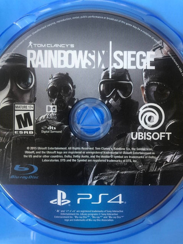Tom Clancy's Rainbow Six Siege Ps4 // Edición Deluxe (Usado)