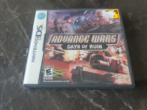 Advance Wars Ds Days Of Ruin Nintendo Ds Sin Manual (Usado)