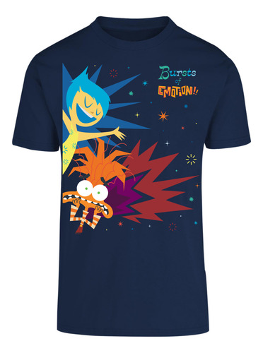 Intensamente Playera Algodonalegria Ansiedad Pixar Oficial