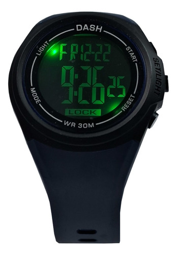 Reloj Digital Unisex Con Luz Sport