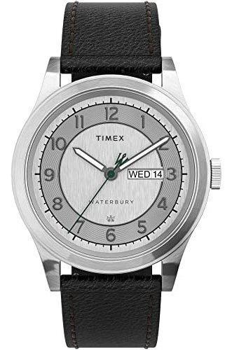 Tiempox 39 Mm Waterbury Tradicional Fecha- Fecha De Pvhhf