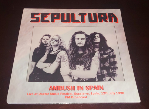 Sepultura - Ambush In Spain 2022 Lp Sellado Eu Ozzyperu