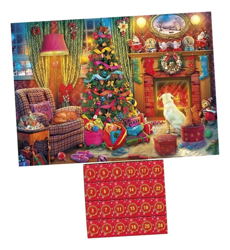 Rompecabezas Navideño De 1008 Piezas, Juego De Estilo B