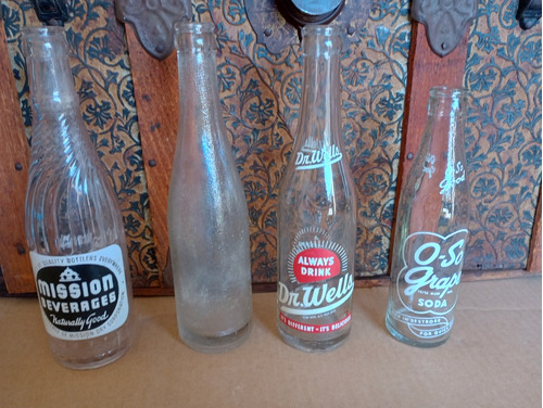 Botellas De Refresco Antiguas Años 1940s