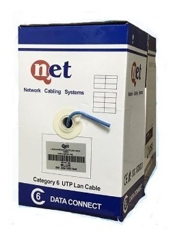 Cable Utp Cat 6 Qnet Bimetal Cca   305mts