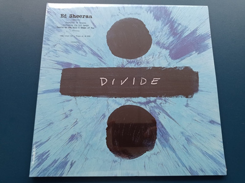 Ed Sheeran  ÷ (divide)  2 X Vinilo, Lp, 45 Rpm, Album