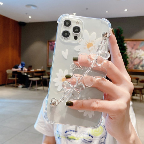 Imagen 8 de 10 de Carcasa Transparente De Protección Con Correa Para Samsung