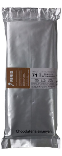 Chocolate Cobertura Fenix 71 1 Kilo