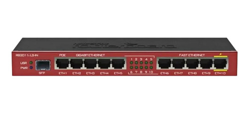 Mikrotik - Router Rb2011ils-in Routerboard Balanceo