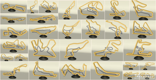 Pistas De Formula 1 Tipo Trofeo | Individual (Usado)