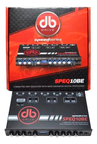Ecualizador Db Drive Speq10be 8.5 Volts 5 Bandas Restaurador