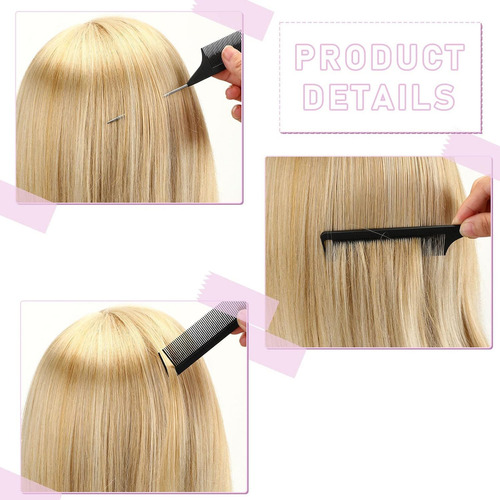 Juego De 14 Cepillos Para Cabello Rizado, Juego De Peines Para Peinar El Cabello