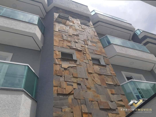 Cobertura À Venda, 106 M² Por R$ 420.000,00 - Campestre - Santo André/sp - Co0597