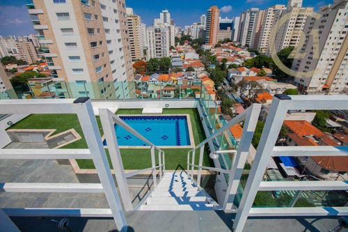 Imagem 4 de 27 de Cobertura Com 3 Dormitórios À Venda, 340 M² Por R$ 4.500.000,00 - Pompeia - São Paulo/sp - Co0812