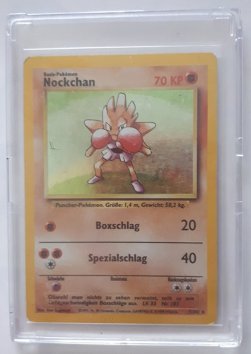 Nockchan (hitmonchan) - 7/102 - Unlimited (base Set) Alemán