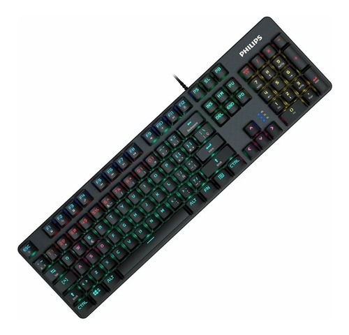 Teclado Mecanico Philips G401 Ambiglow Mixed Light Rgb