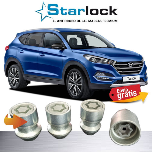 Starlock Hyundai Tucson Tuercas De Seguridad Envio Gratis