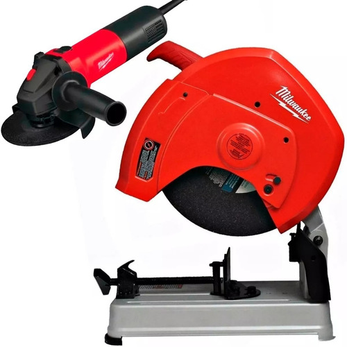 Combo Sensitiva 14'' 2300w Amoladora 4.1/2'' 750w Milwaukee