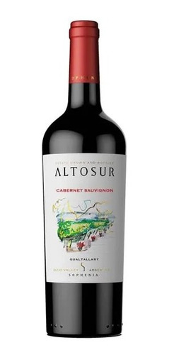 Altosur Cabernet Sauvignon Caja X 6 - Sophenia - Envíos