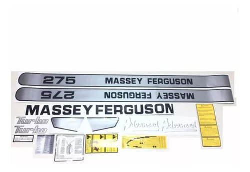 Decalque Do Massey Ferguson 275 Advance T0243063